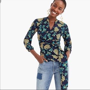 J CREW WRAP TOP